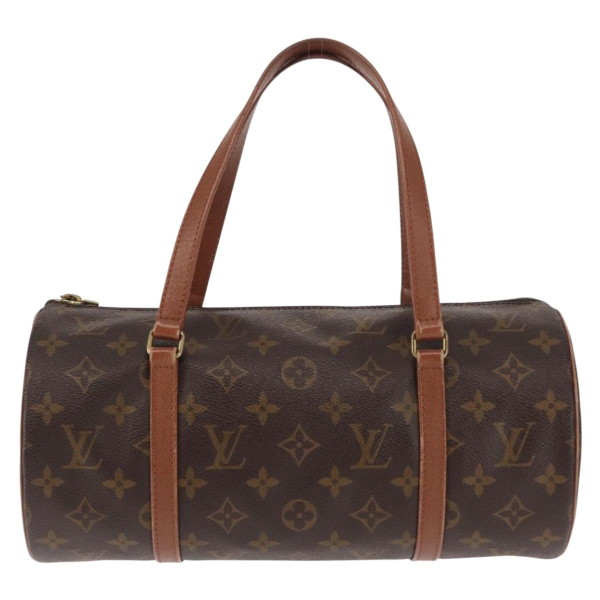 LOUIS VUITTON Monogram Papillon 30 Hand Bag M51385 LV Auth 147172