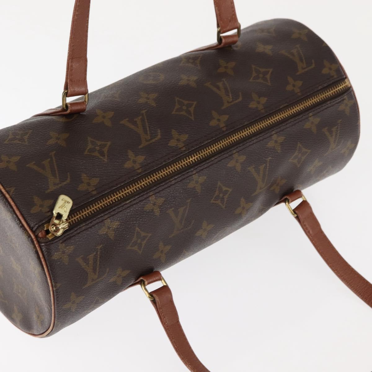 LOUIS VUITTON Monogram Papillon 30 Hand Bag M51385 LV Auth 147172