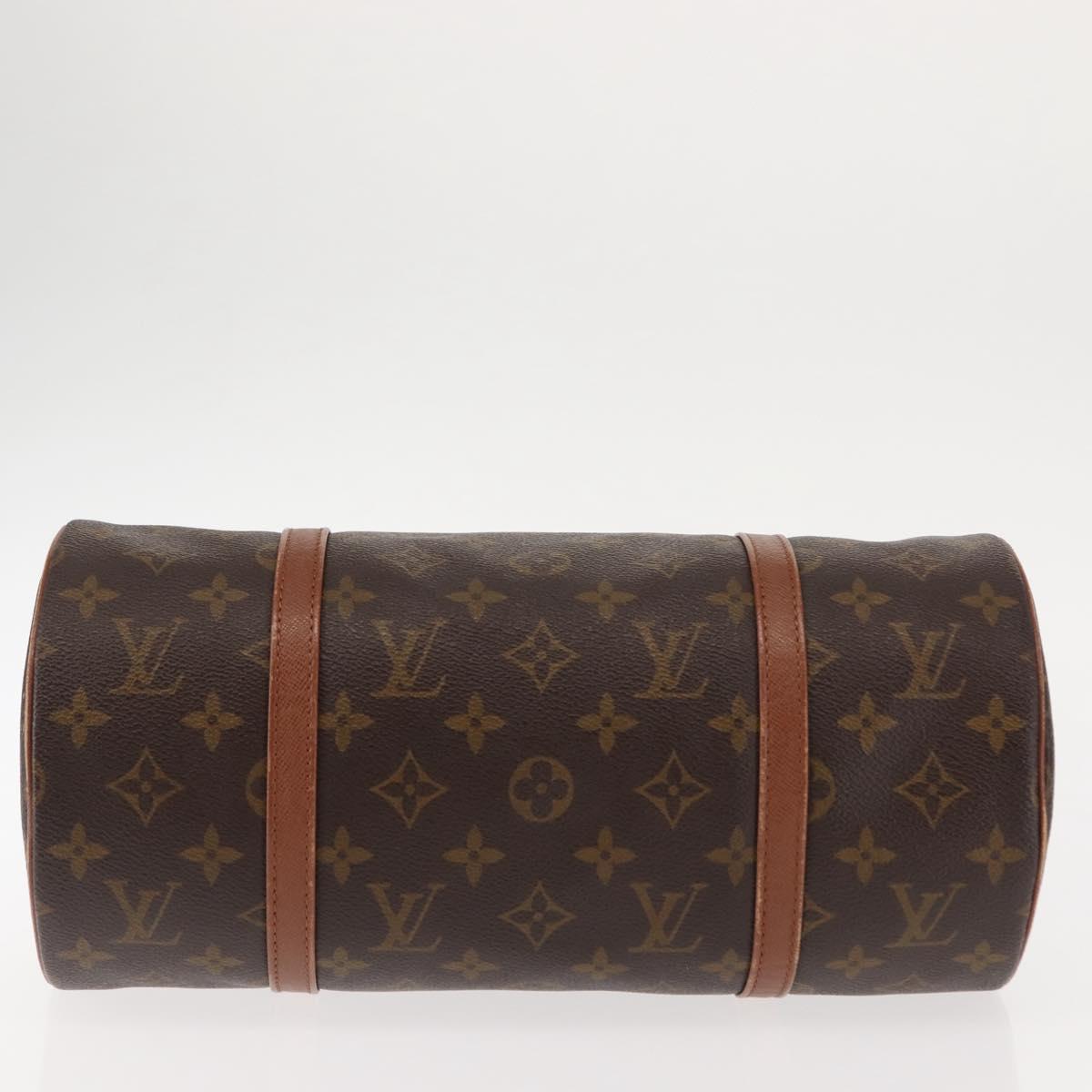 LOUIS VUITTON Monogram Papillon 30 Hand Bag M51385 LV Auth 147172