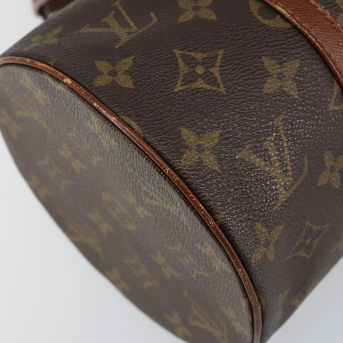LOUIS VUITTON Monogram Papillon 30 Hand Bag M51385 LV Auth 147173
