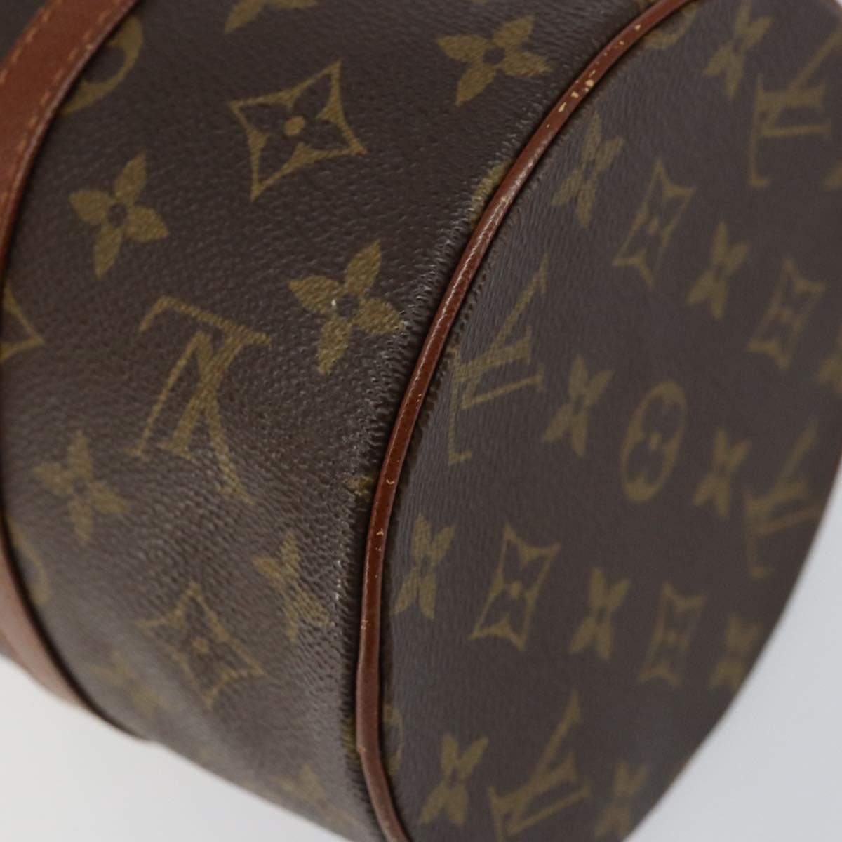 LOUIS VUITTON Monogram Papillon 30 Hand Bag M51385 LV Auth 147173