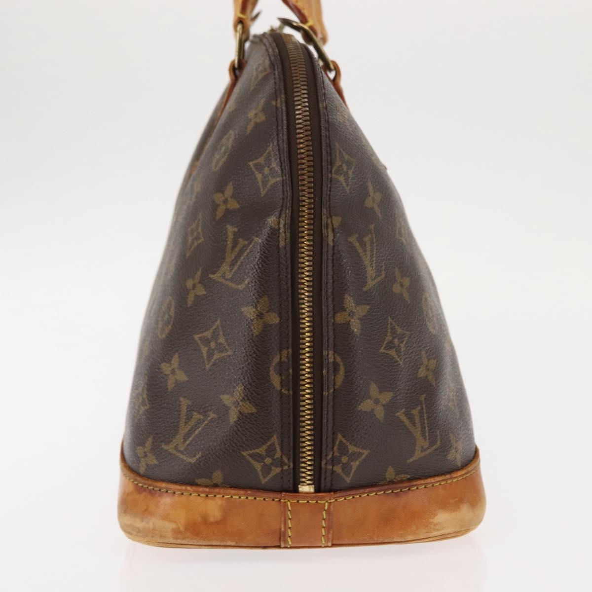LOUIS VUITTON Monogram Alma Hand Bag M51130 LV Auth 147174