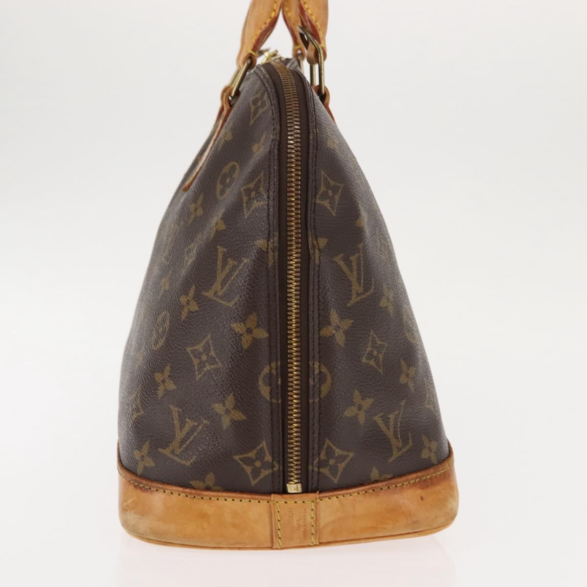 LOUIS VUITTON Monogram Alma Hand Bag M51130 LV Auth 147174
