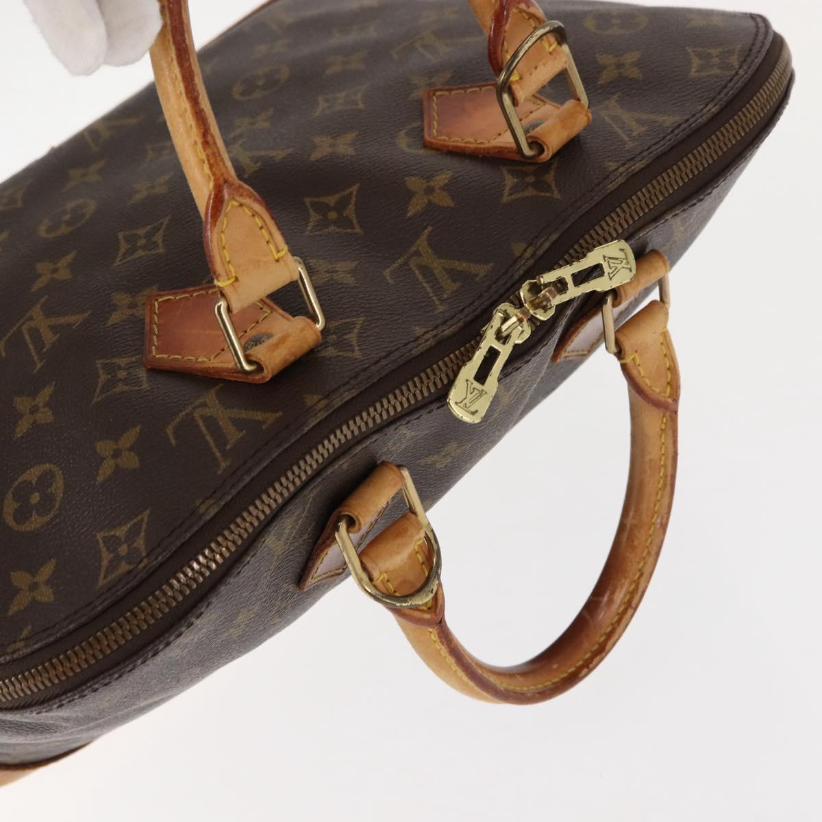 LOUIS VUITTON Monogram Alma Hand Bag M51130 LV Auth 147174