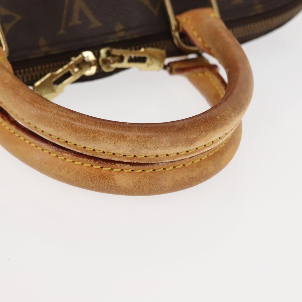 LOUIS VUITTON Monogram Alma Hand Bag M51130 LV Auth 147174