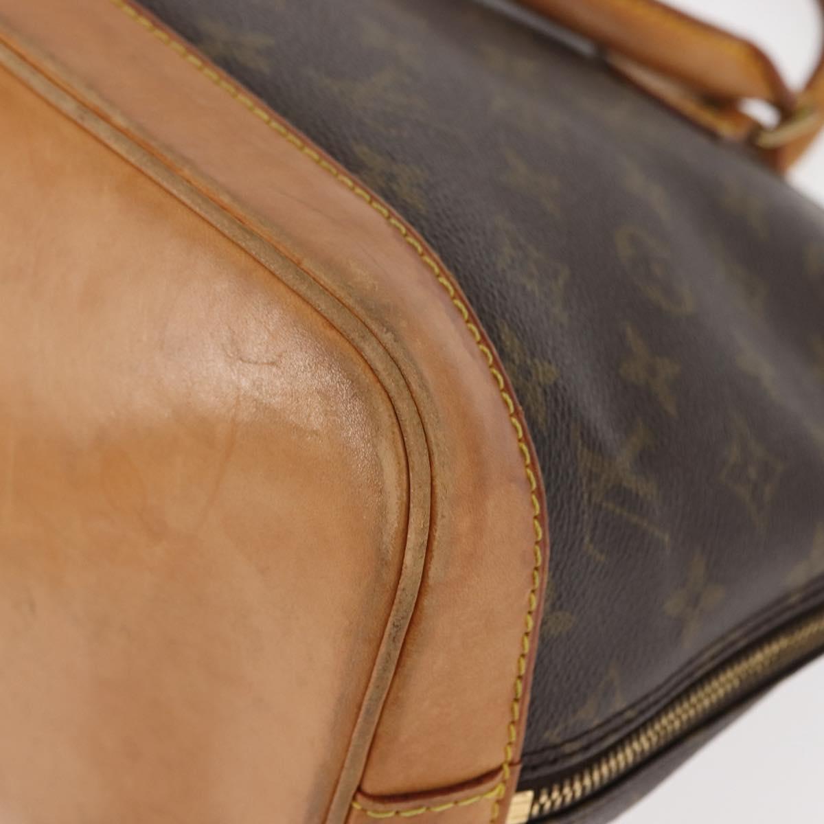 LOUIS VUITTON Monogram Alma Hand Bag M51130 LV Auth 147175