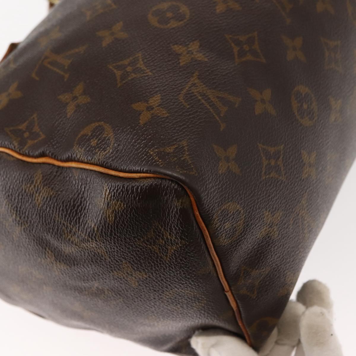 LOUIS VUITTON Monogram Speedy 25 Hand Bag M41528 LV Auth 147177