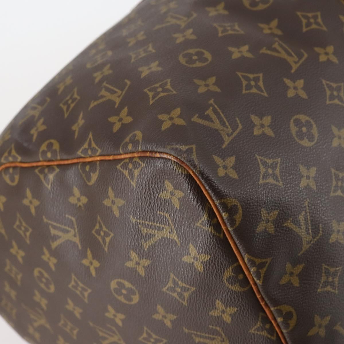 LOUIS VUITTON Monogram Keepall 55 Boston Bag M41424 LV Auth 147182