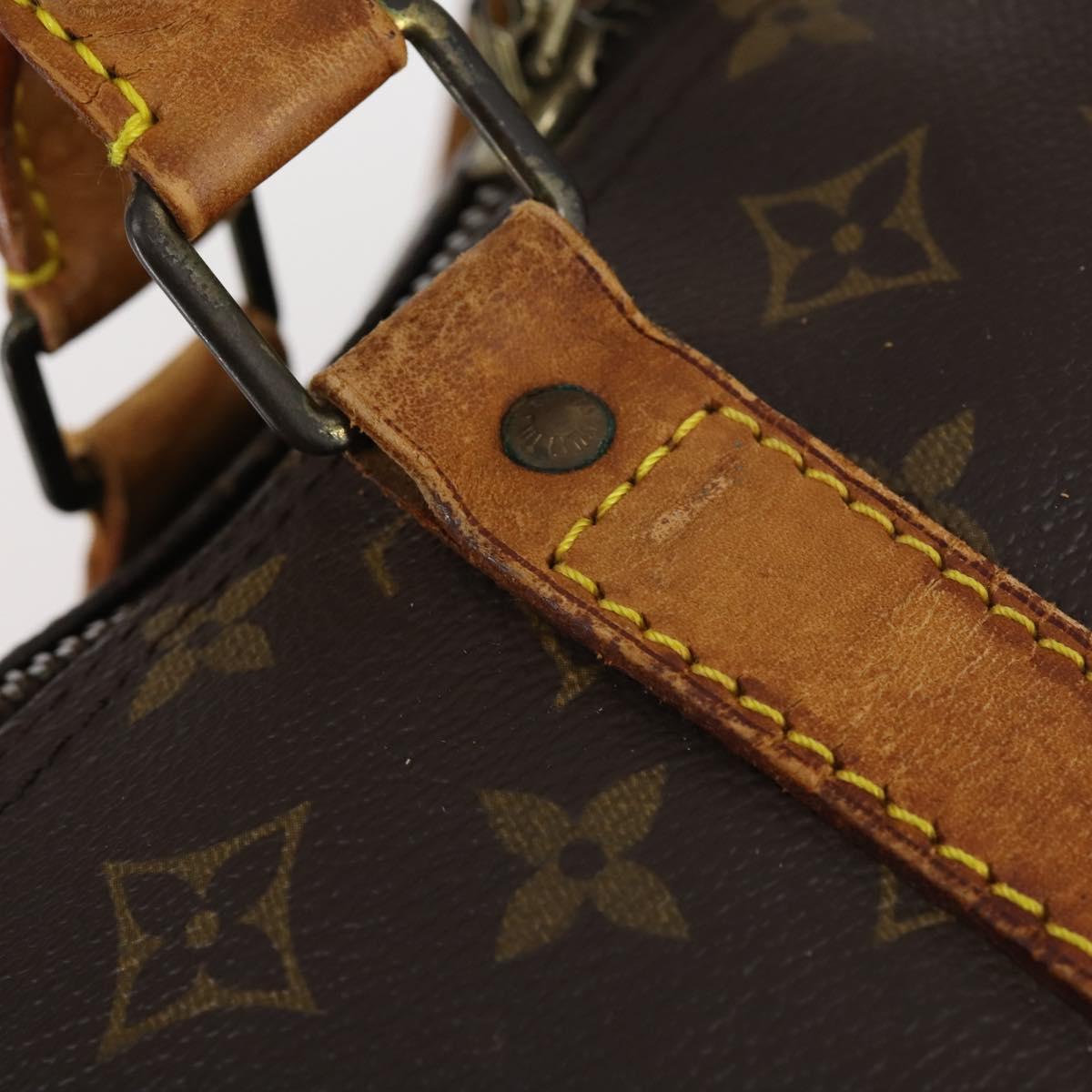 LOUIS VUITTON Monogram Keepall 60 Boston Bag M41422 LV Auth 147183