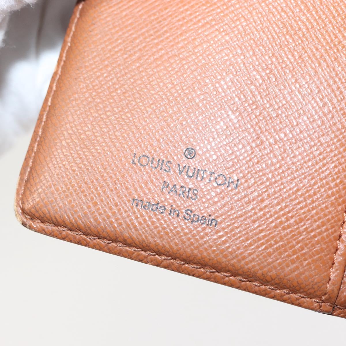 LOUIS VUITTON Monogram Agenda PM Day Planner Cover R20005 LV Auth 147184