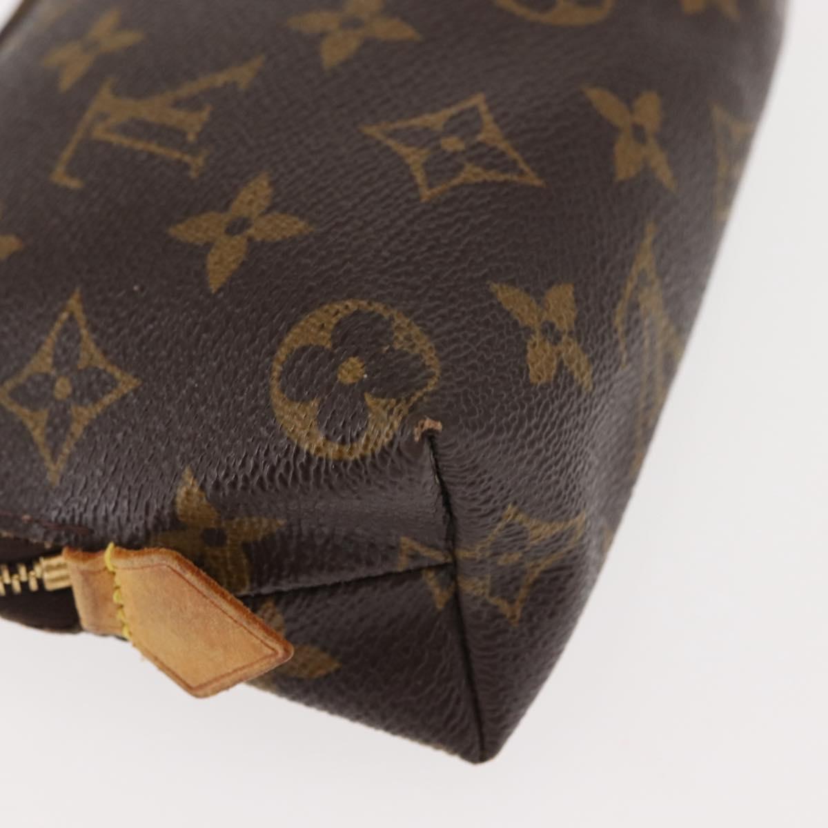 LOUIS VUITTON Monogram Pochette Cosmetic PM Pouch M43998 LV Auth 147185