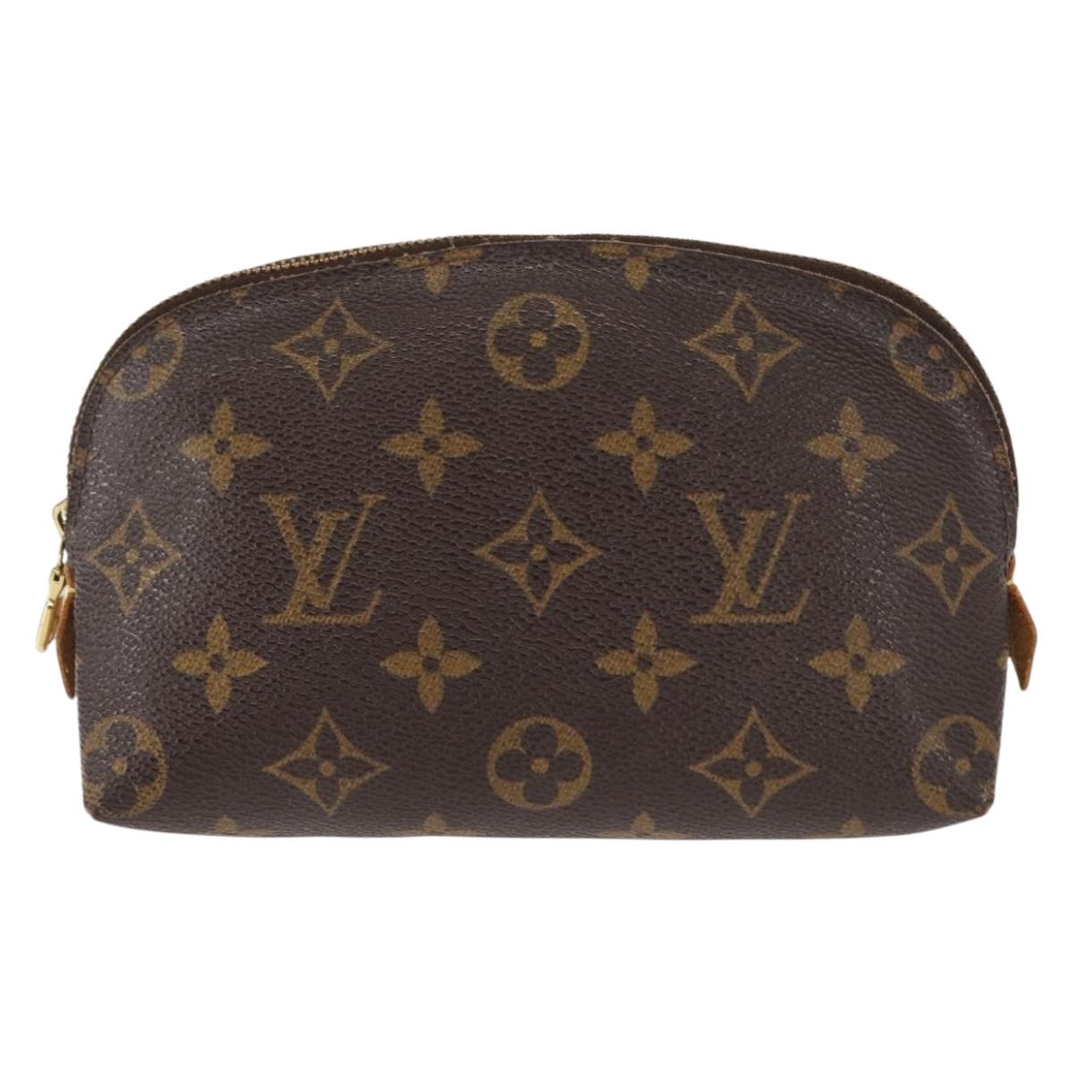 LOUIS VUITTON Monogram Pochette Cosmetic PM Pouch M43998 LV Auth 147185