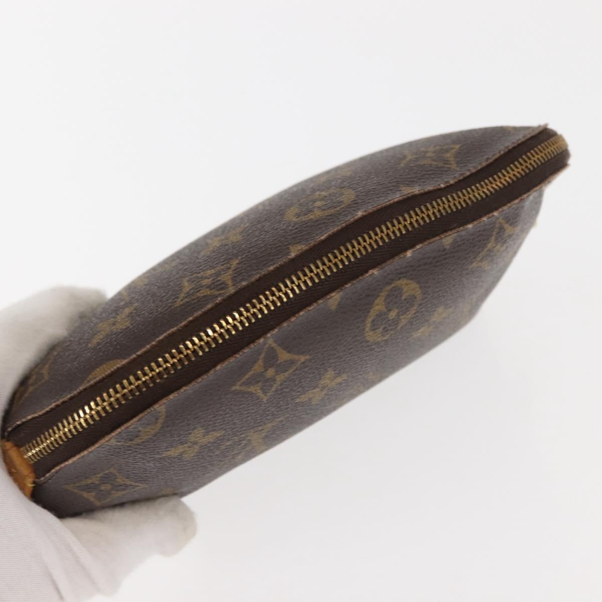 LOUIS VUITTON Monogram Pochette Cosmetic PM Pouch M43998 LV Auth 147185