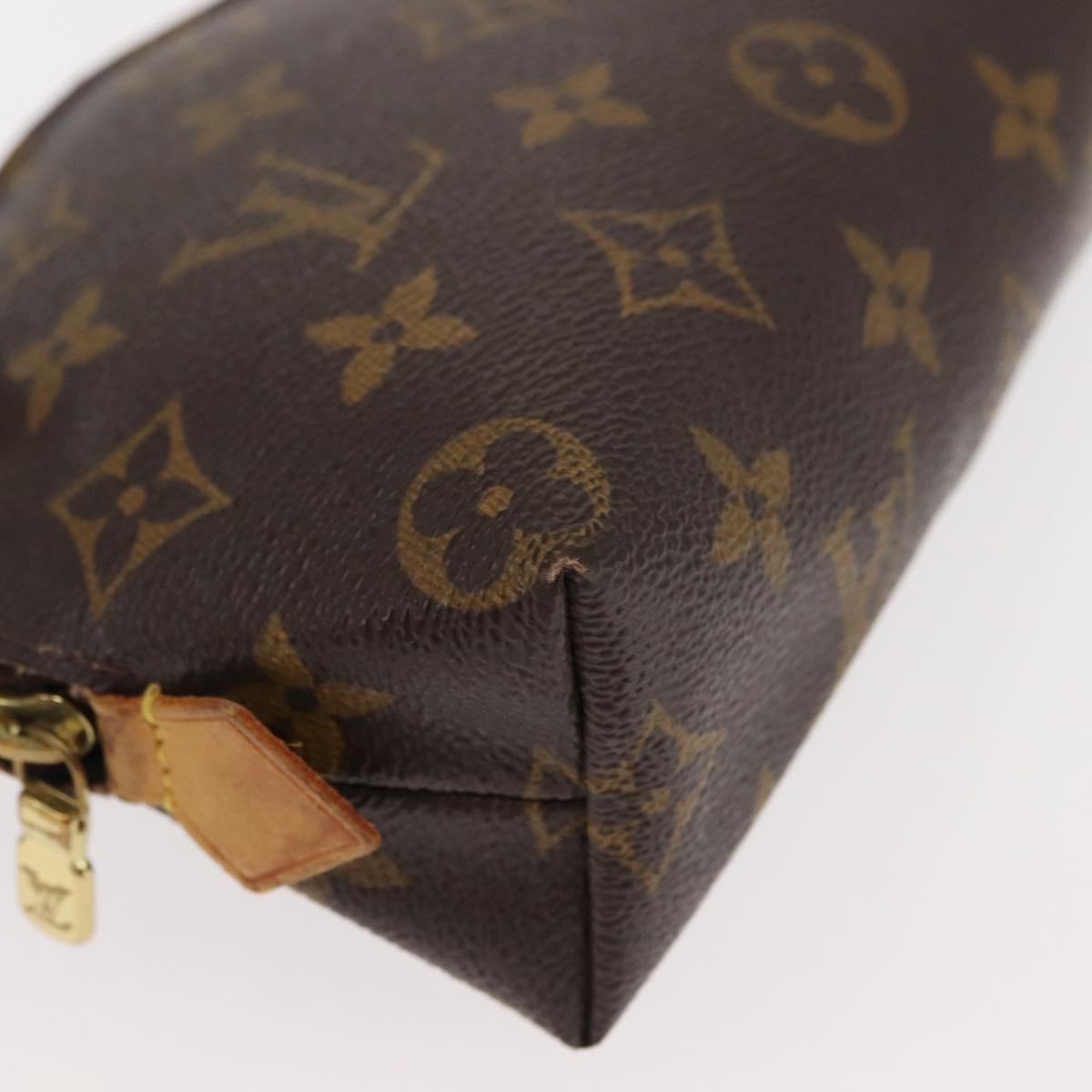LOUIS VUITTON Monogram Pochette Cosmetic PM Pouch M43998 LV Auth 147185