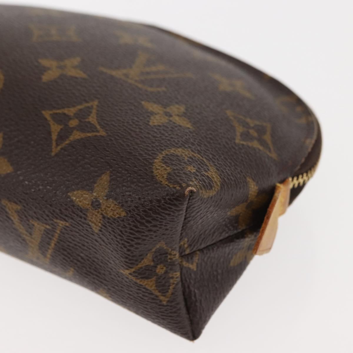 LOUIS VUITTON Monogram Pochette Cosmetic PM Pouch M43998 LV Auth 147185