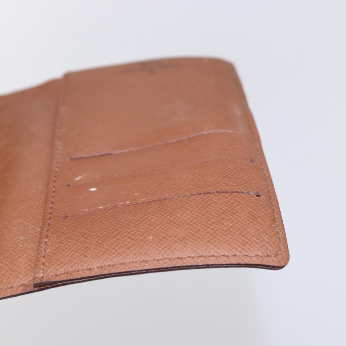 LOUIS VUITTON Monogram Agenda PM Day Planner Cover R20005 LV Auth 147187