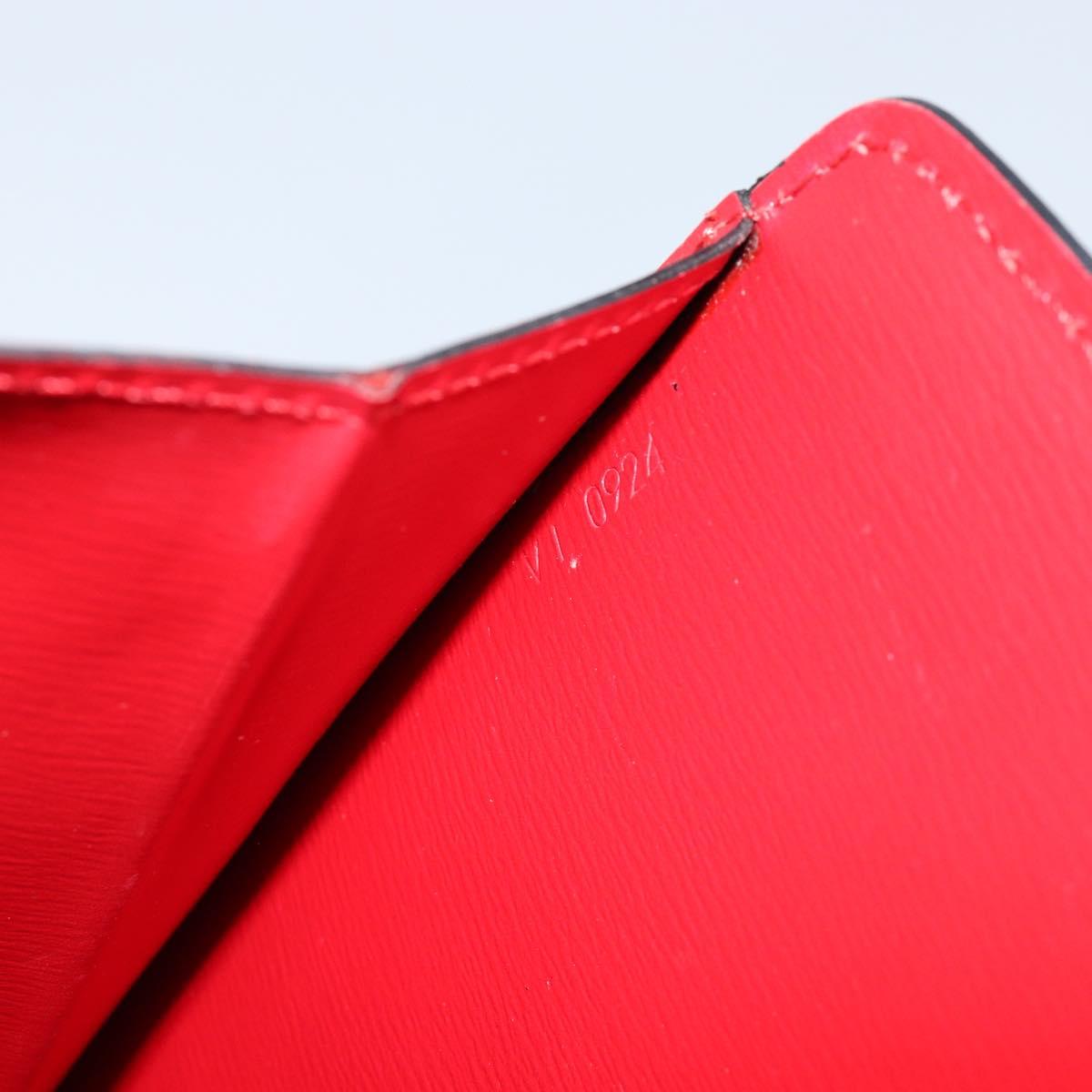 LOUIS VUITTON Epi Capuchin Shoulder Bag Red M52347 LV Auth 147201