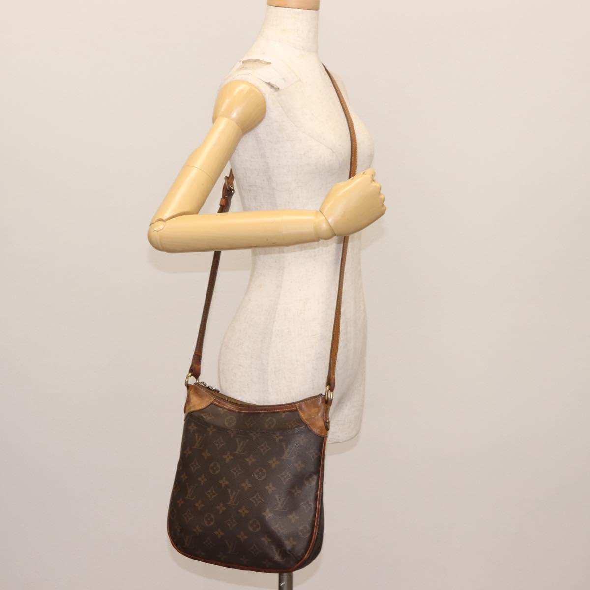LOUIS VUITTON Monogram Odeon PM Shoulder Bag M56390 LV Auth 147202