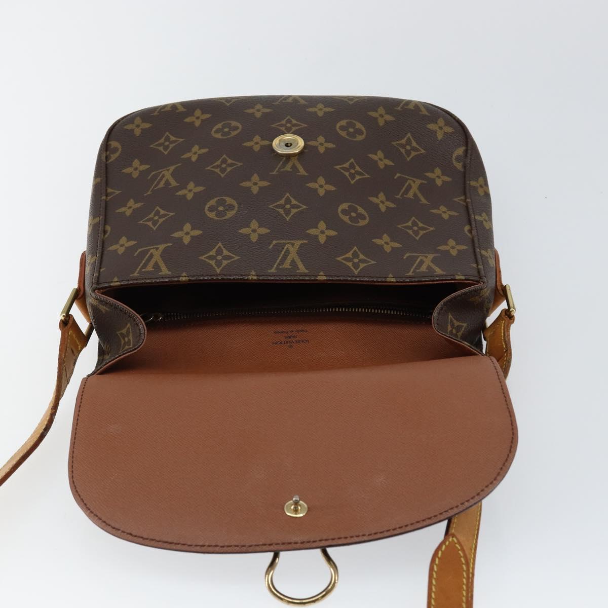 LOUIS VUITTON Monogram Saint Cloud GM Shoulder Bag M51242 LV Auth 147203
