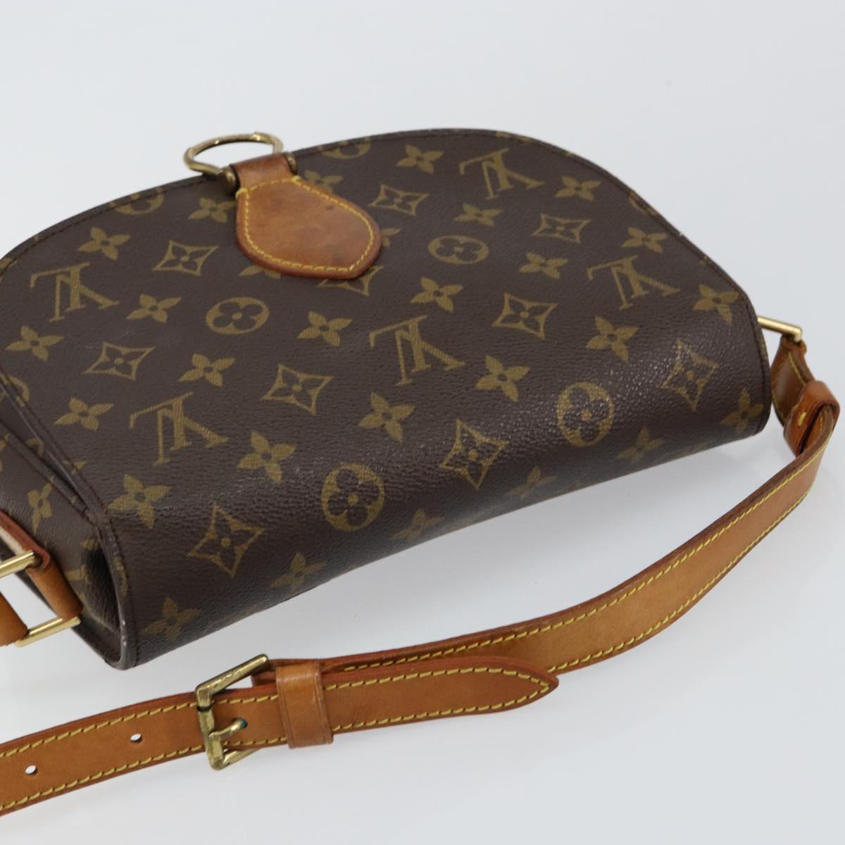 LOUIS VUITTON Monogram Saint Cloud GM Shoulder Bag M51242 LV Auth 147203