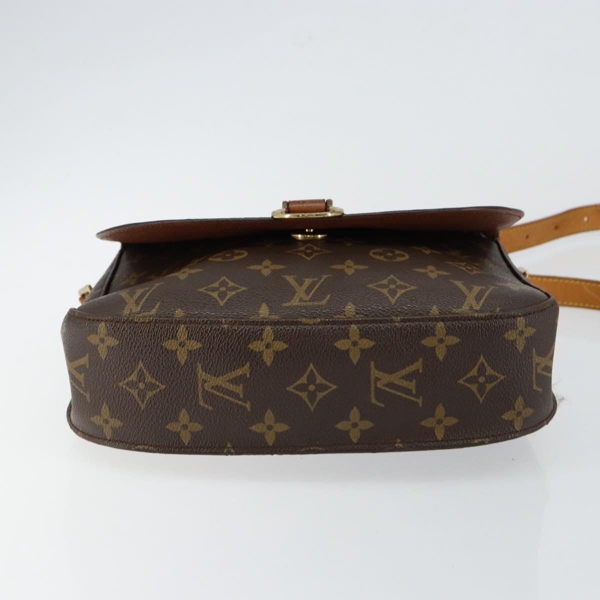 LOUIS VUITTON Monogram Saint Cloud GM Shoulder Bag M51242 LV Auth 147203