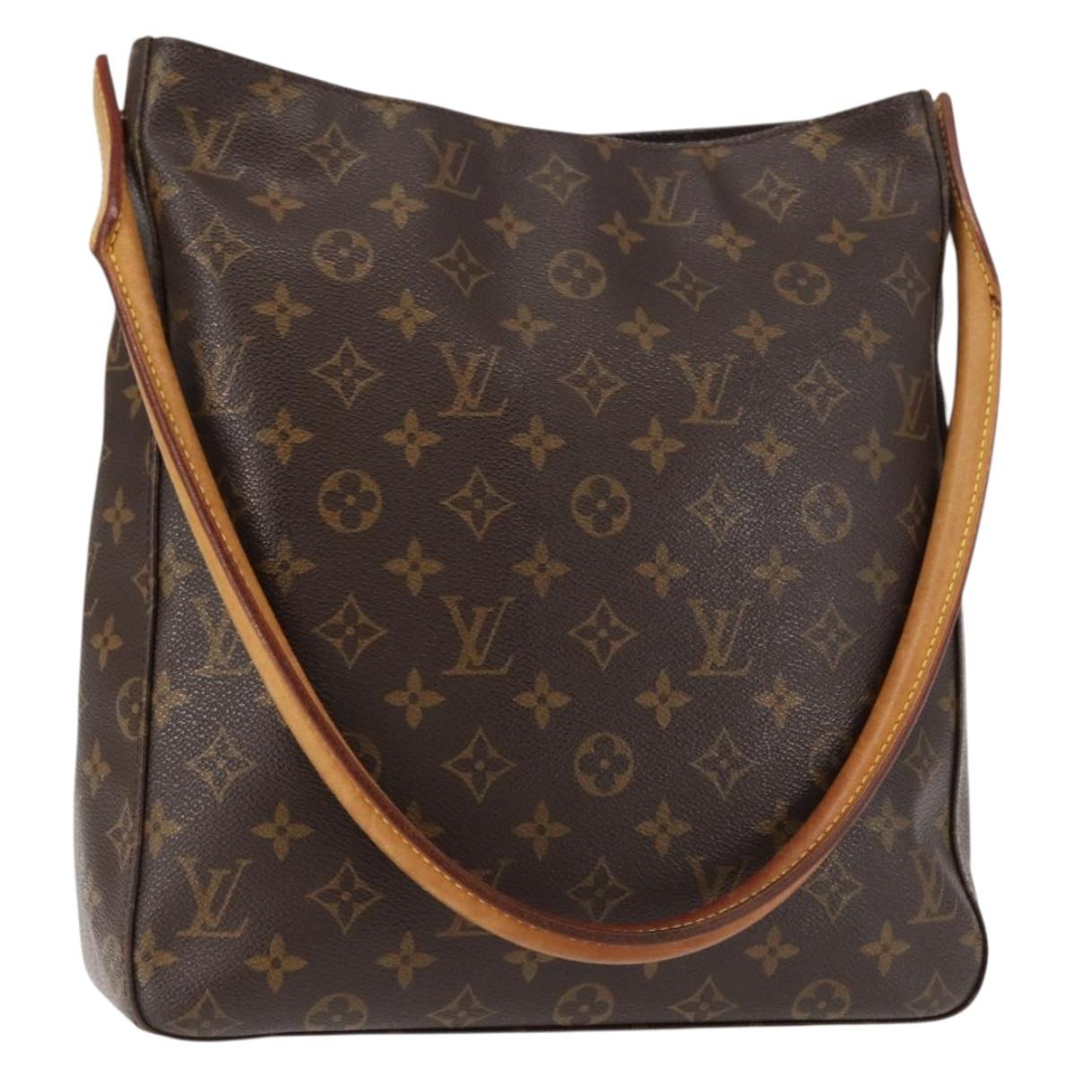 LOUIS VUITTON Monogram Looping GM Shoulder Bag M51145 LV Auth 147204