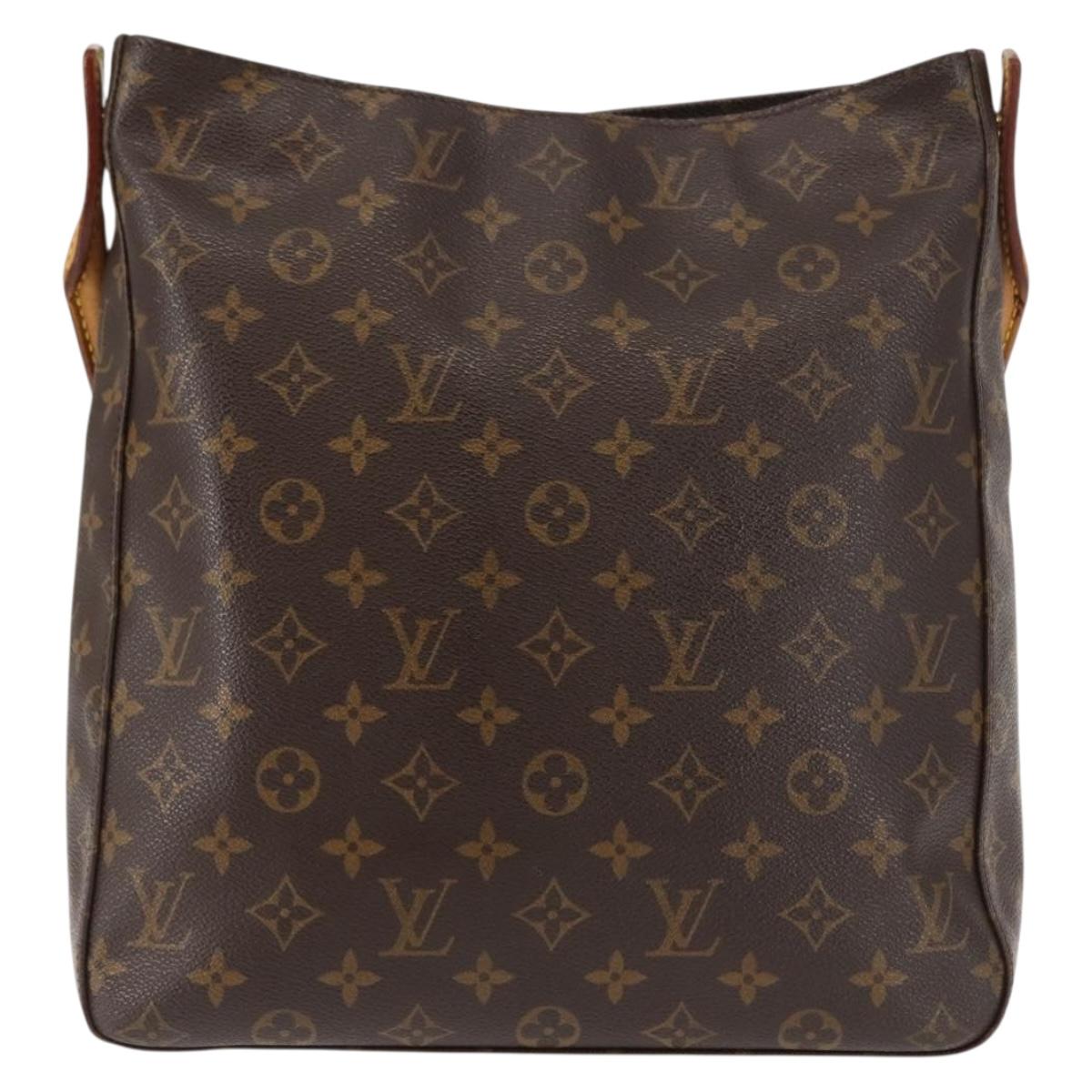 LOUIS VUITTON Monogram Looping GM Shoulder Bag M51145 LV Auth 147204