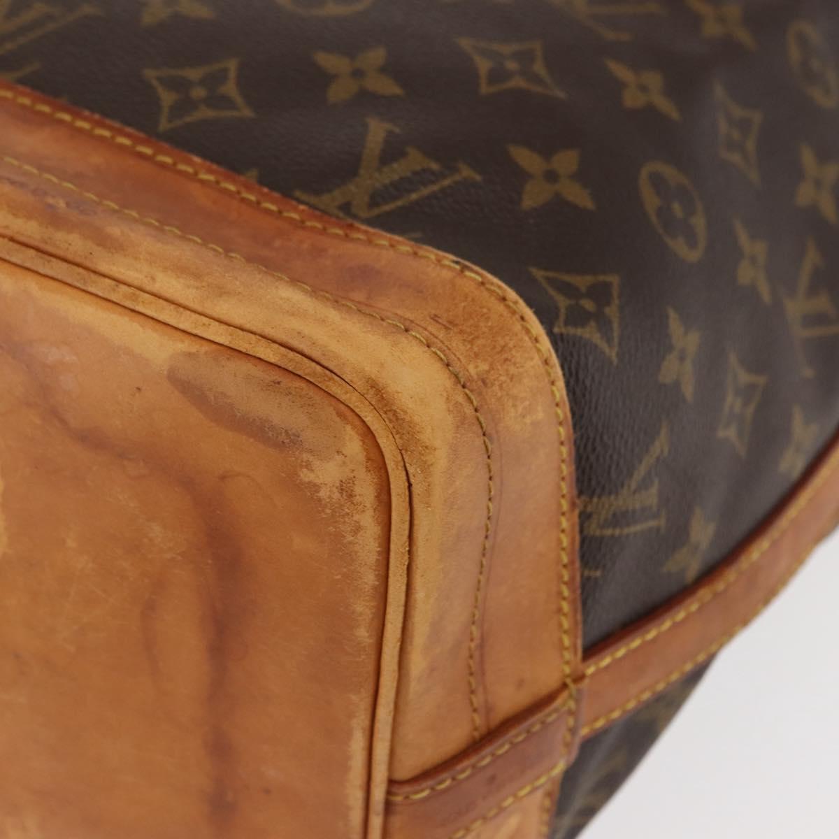 LOUIS VUITTON Monogram Noe Shoulder Bag M42224 LV Auth 147206