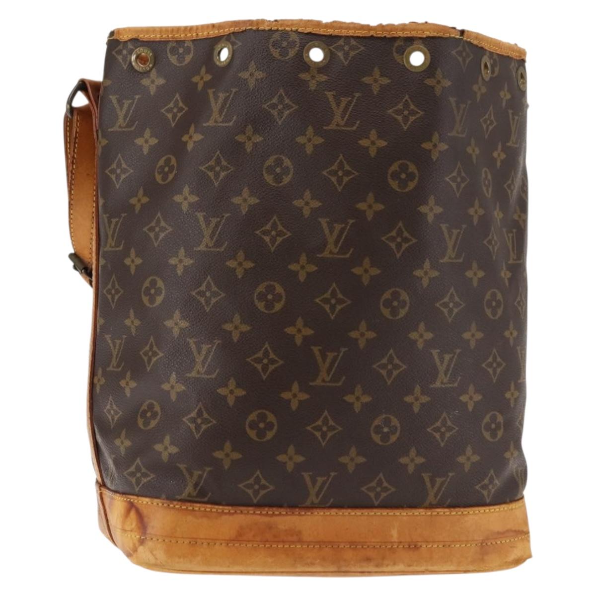 LOUIS VUITTON Monogram Noe Shoulder Bag M42224 LV Auth 147206