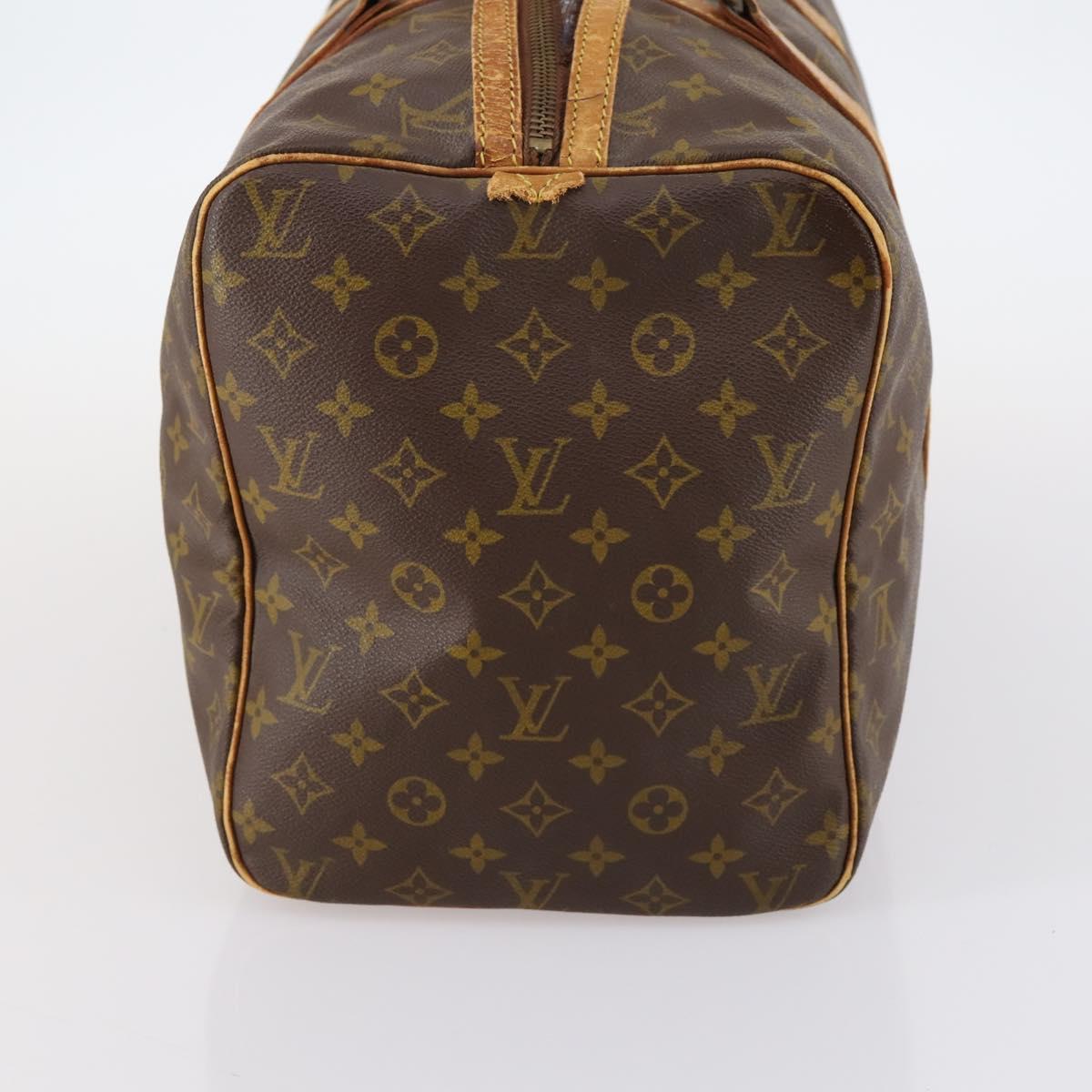 LOUIS VUITTON Monogram Sac Souple 45 Boston Bag M41624 LV Auth 147210