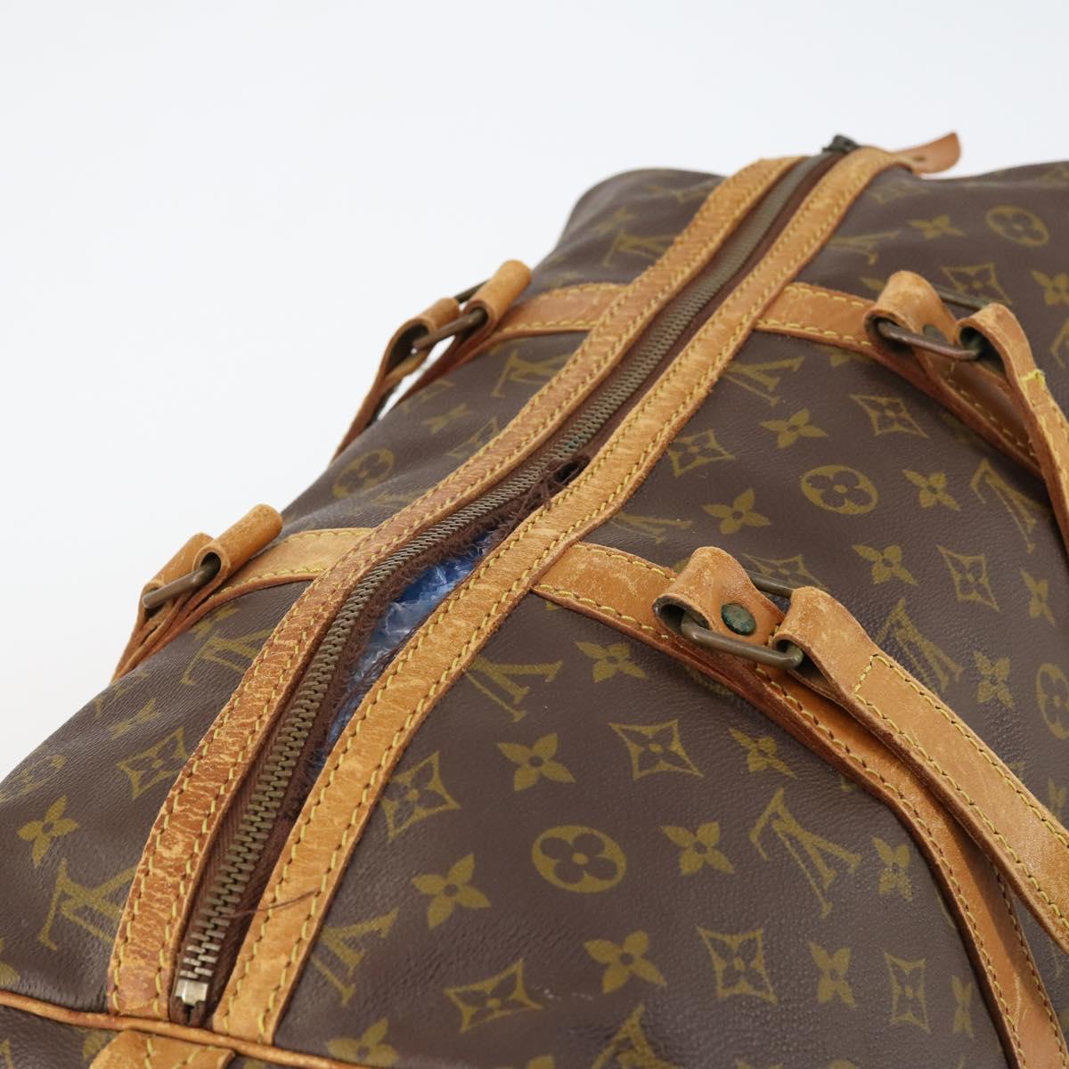 LOUIS VUITTON Monogram Sac Souple 45 Boston Bag M41624 LV Auth 147210