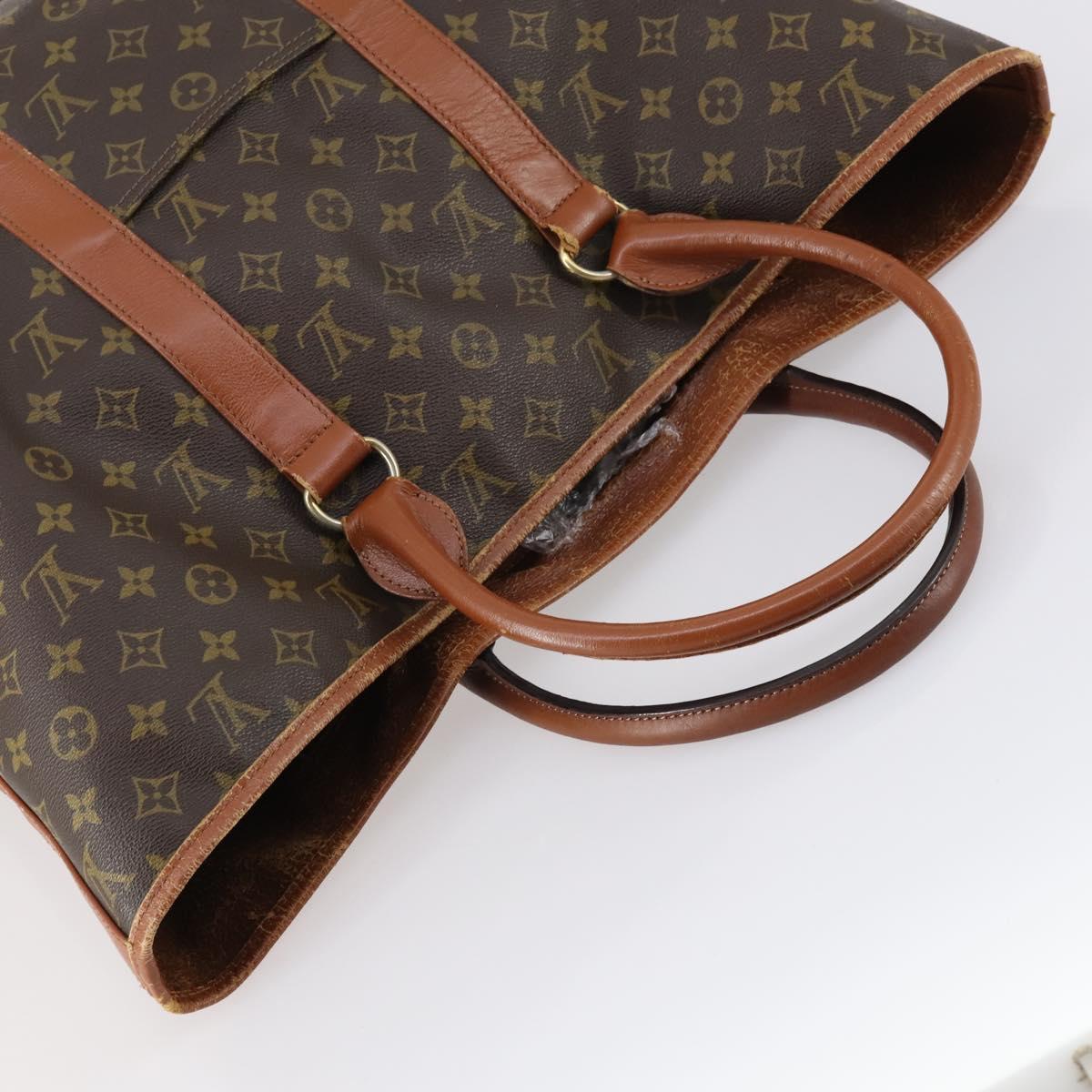 LOUIS VUITTON Monogram Sac Weekend GM Tote Bag M42420 LV Auth 147215