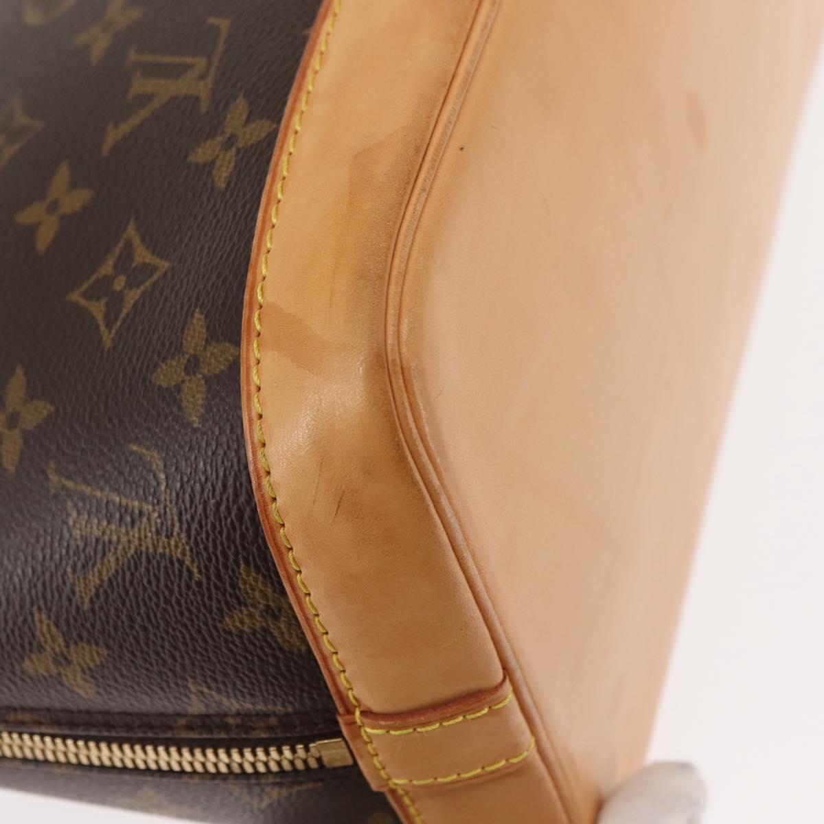 LOUIS VUITTON Monogram Alma Hand Bag M51130 LV Auth 147218
