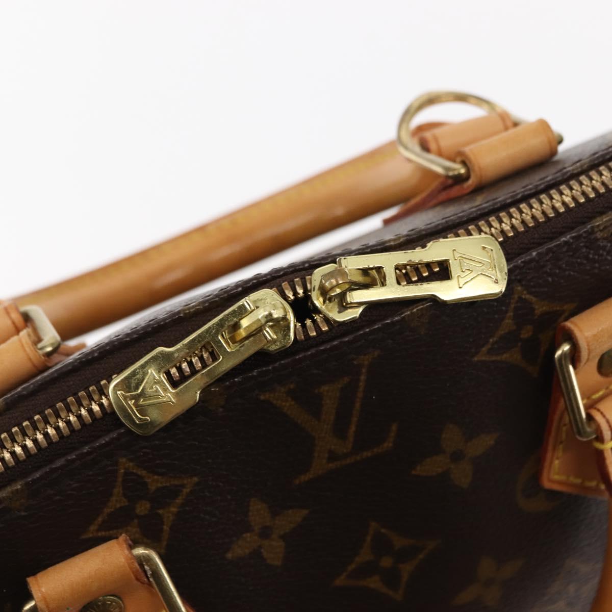 LOUIS VUITTON Monogram Alma Hand Bag M51130 LV Auth 147218