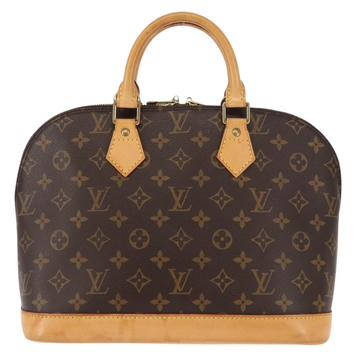LOUIS VUITTON Monogram Alma Hand Bag M51130 LV Auth 147218