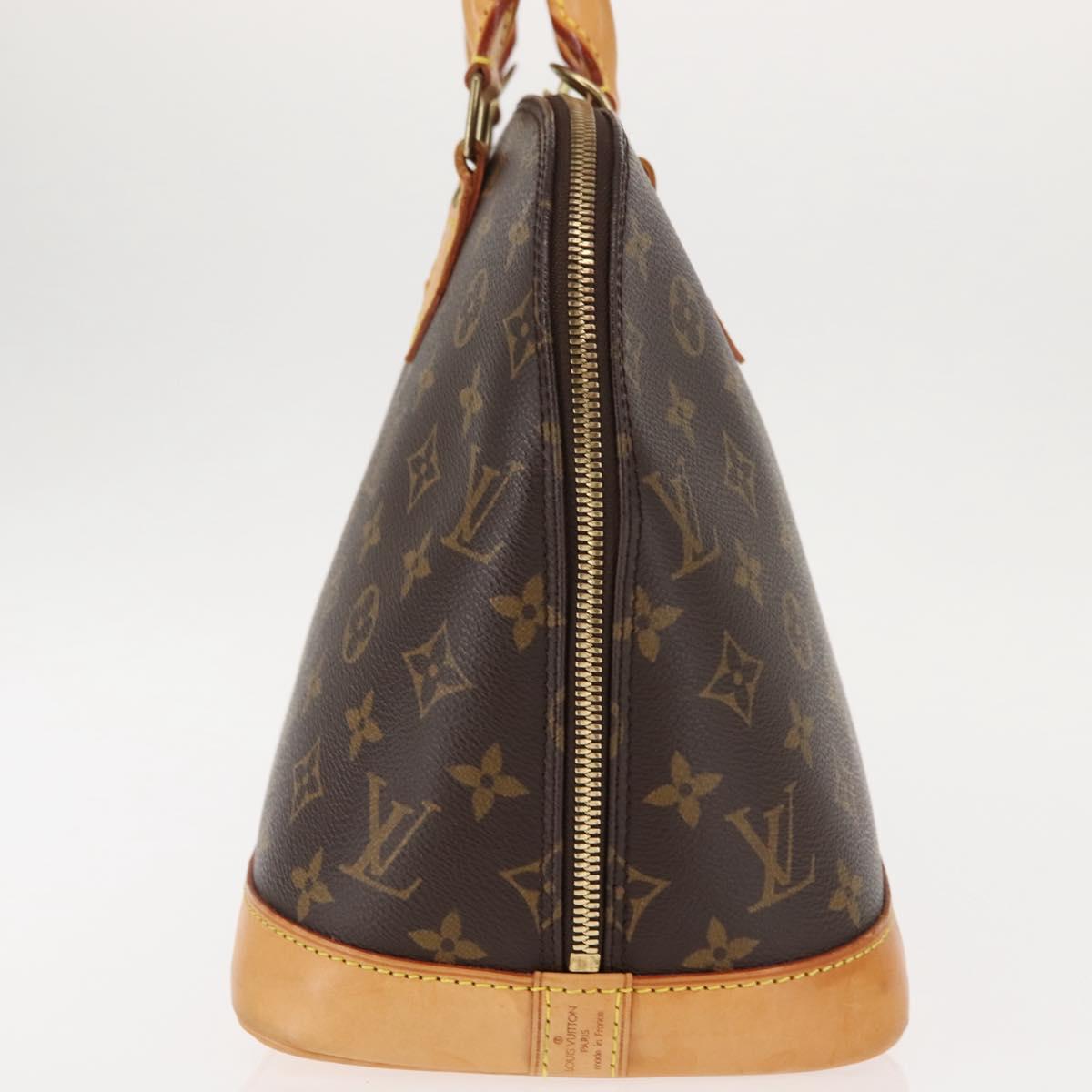 LOUIS VUITTON Monogram Alma Hand Bag M51130 LV Auth 147218