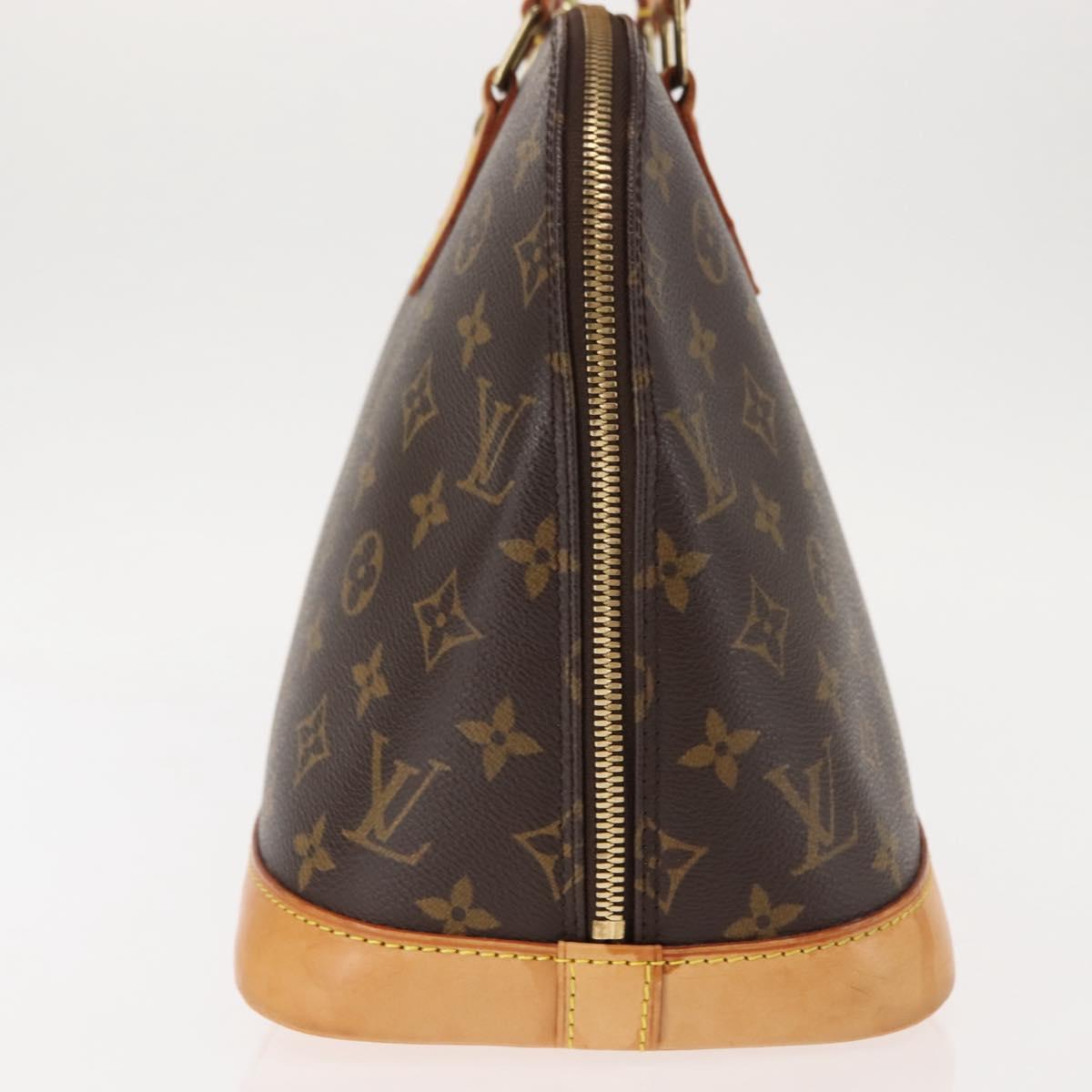 LOUIS VUITTON Monogram Alma Hand Bag M51130 LV Auth 147218