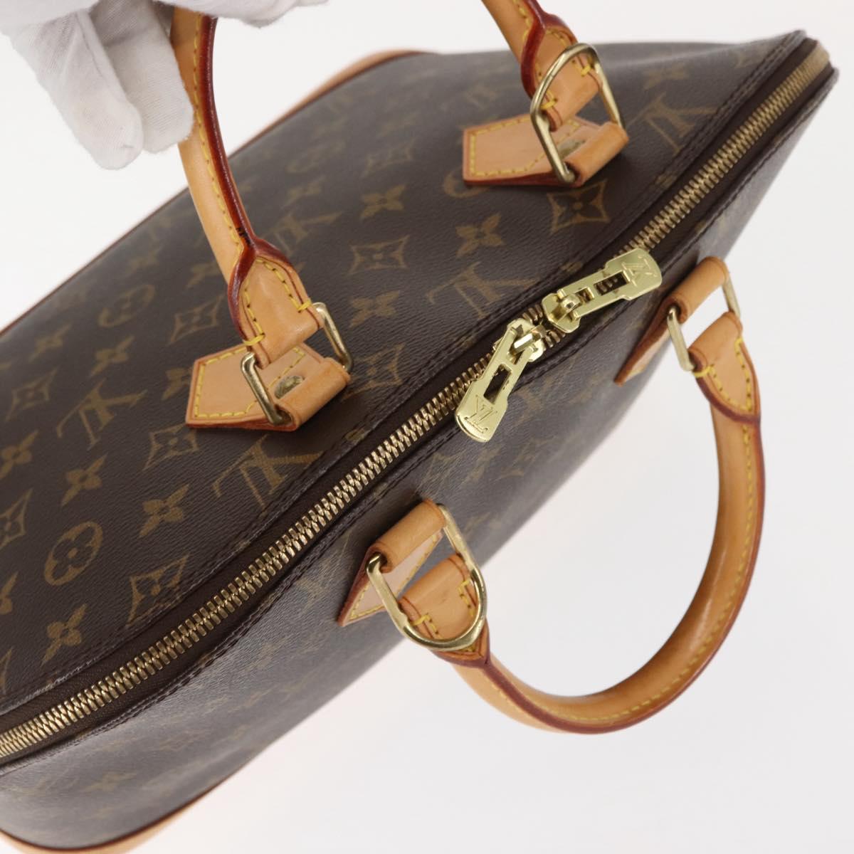LOUIS VUITTON Monogram Alma Hand Bag M51130 LV Auth 147218