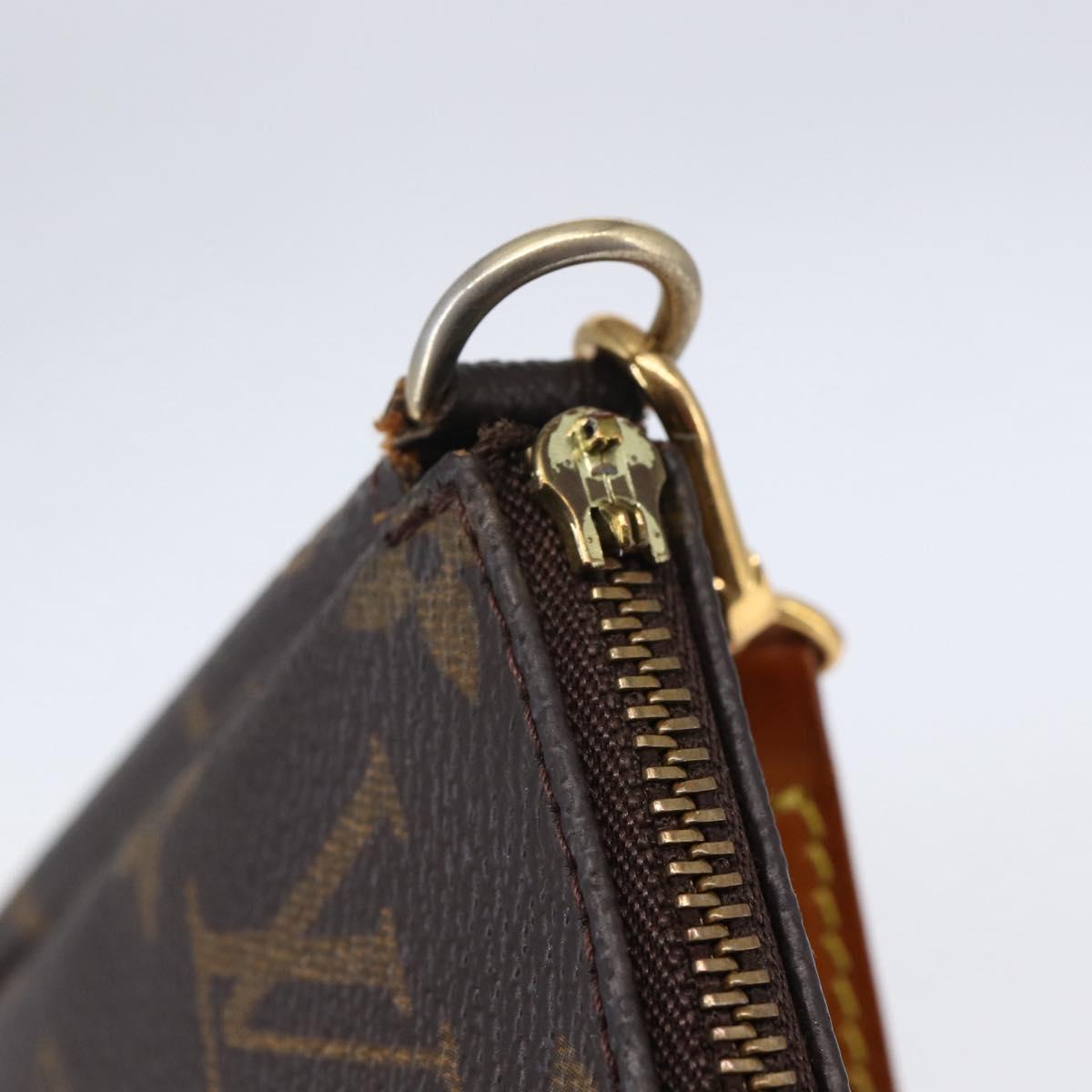 LOUIS VUITTON Monogram Pochette Accessoires Pouch M51980 LV Auth 147220