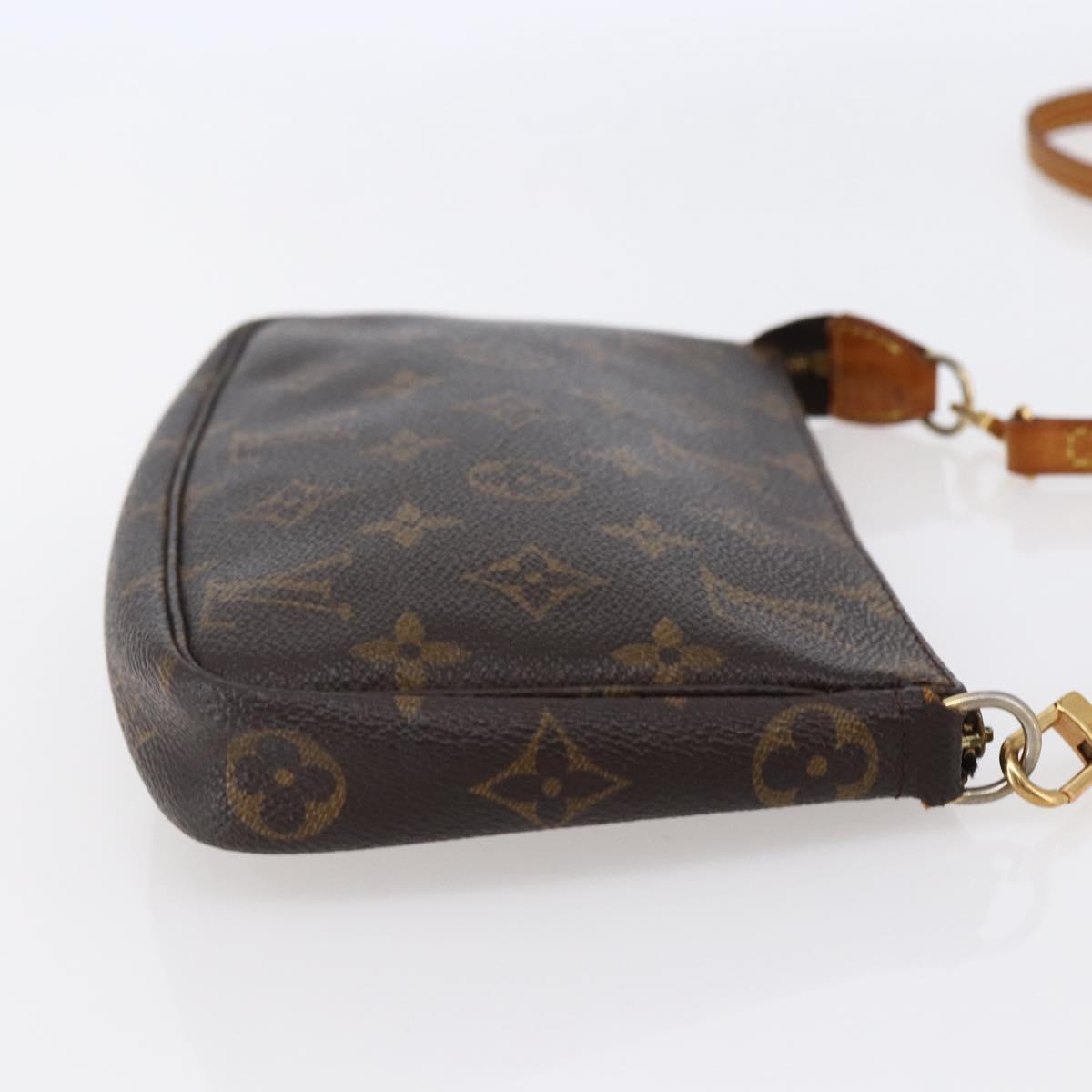 LOUIS VUITTON Monogram Pochette Accessoires Pouch M51980 LV Auth 147220