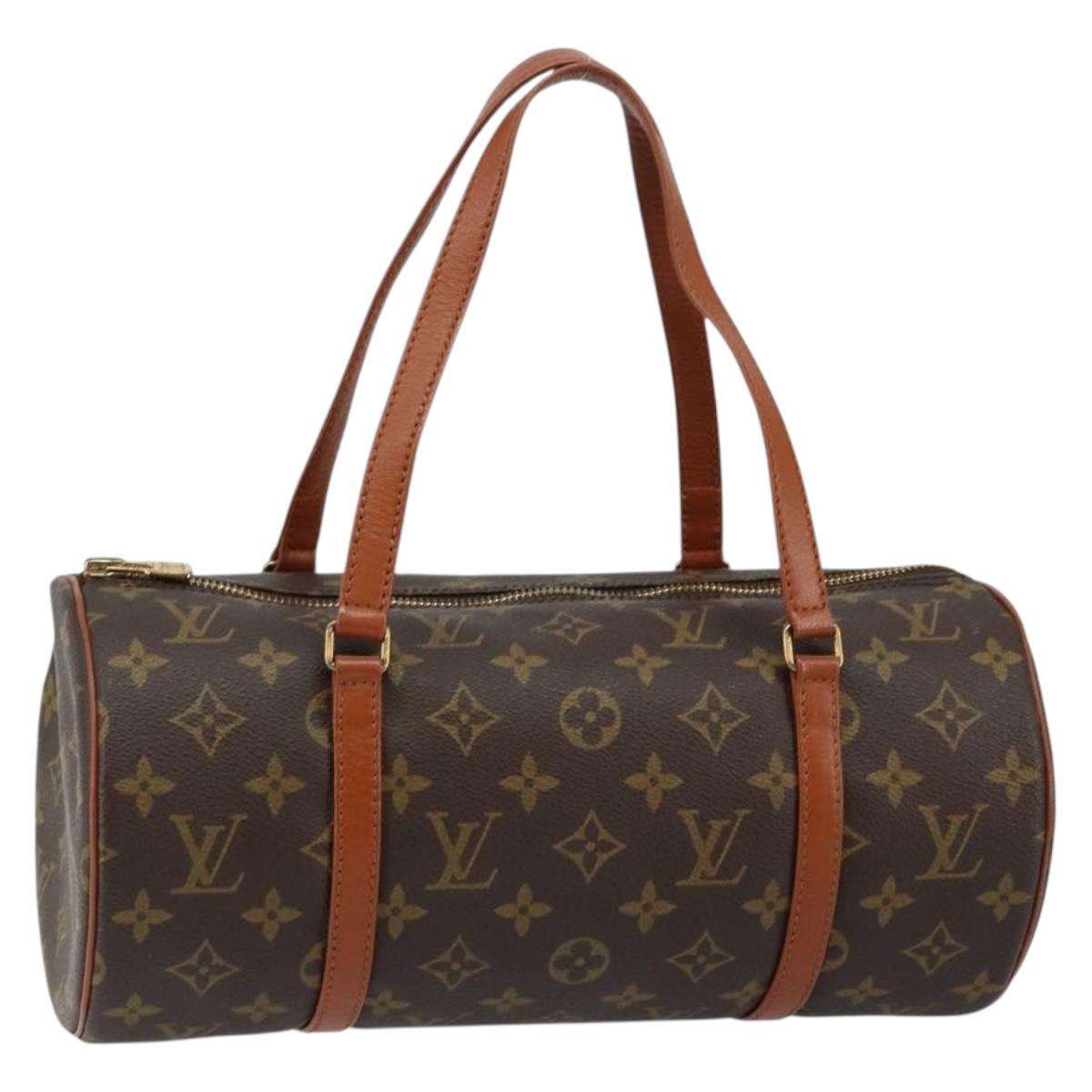 LOUIS VUITTON Monogram Papillon 30 Hand Bag M51385 LV Auth 147221