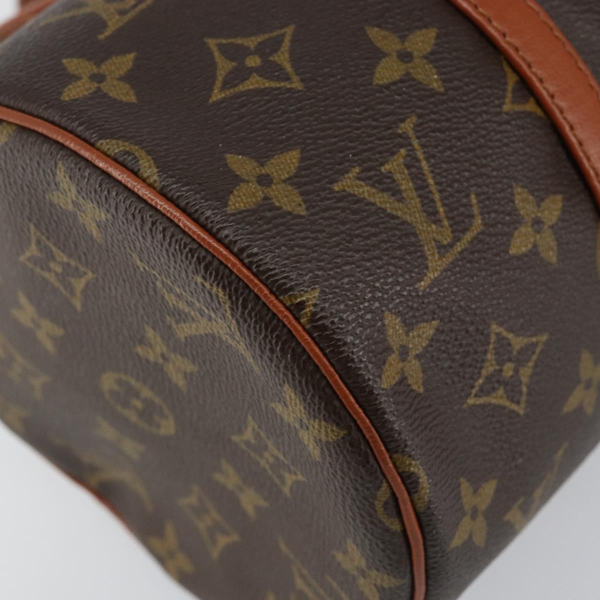 LOUIS VUITTON Monogram Papillon 30 Hand Bag M51385 LV Auth 147221