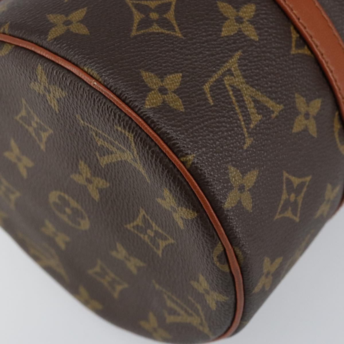 LOUIS VUITTON Monogram Papillon 30 Hand Bag M51385 LV Auth 147221