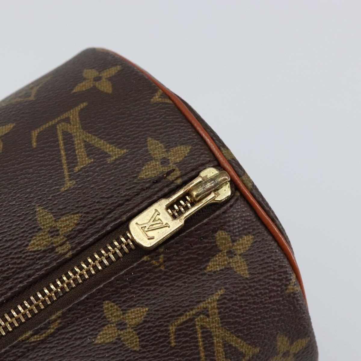 LOUIS VUITTON Monogram Papillon 30 Hand Bag M51385 LV Auth 147221