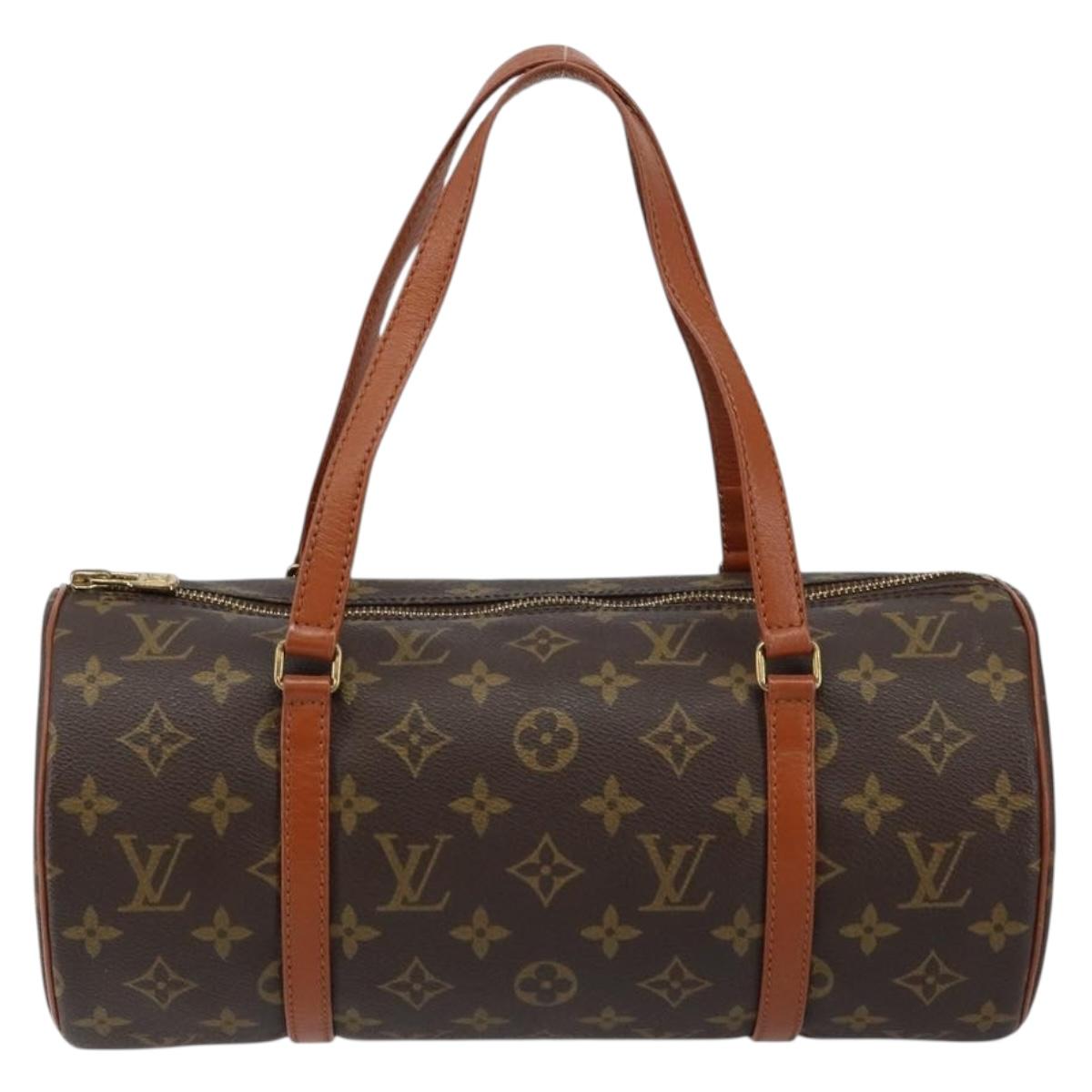 LOUIS VUITTON Monogram Papillon 30 Hand Bag M51385 LV Auth 147221