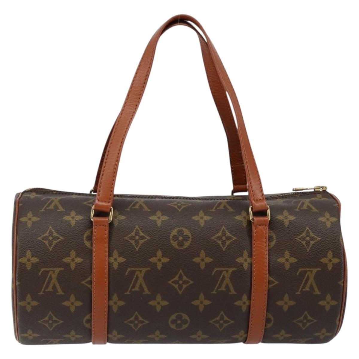 LOUIS VUITTON Monogram Papillon 30 Hand Bag M51385 LV Auth 147221