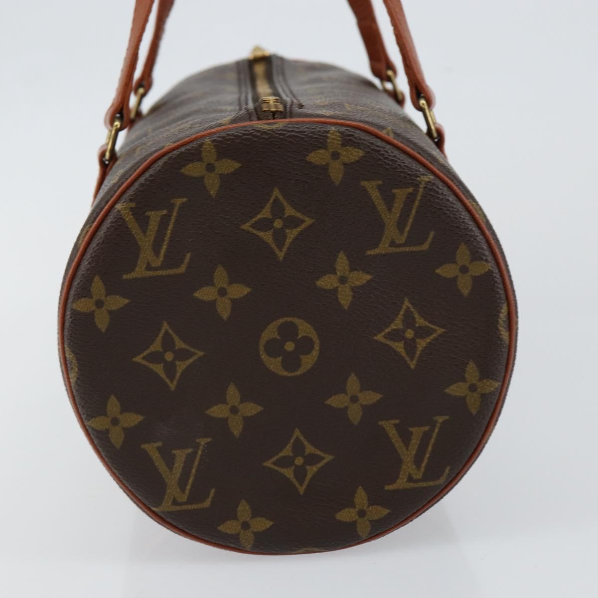 LOUIS VUITTON Monogram Papillon 30 Hand Bag M51385 LV Auth 147221