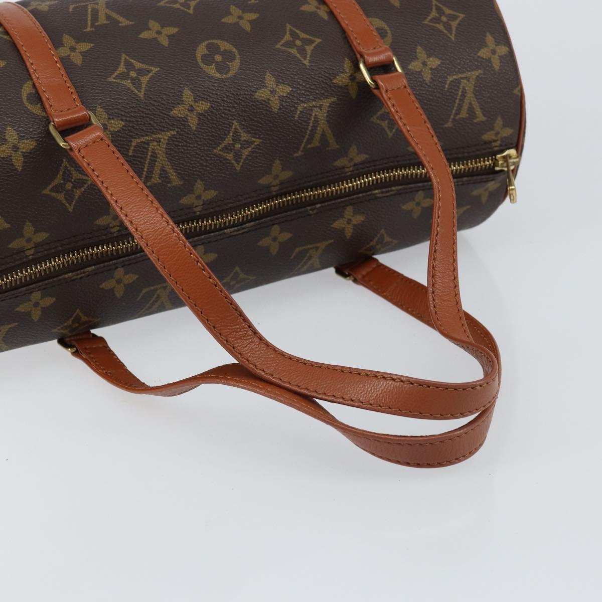 LOUIS VUITTON Monogram Papillon 30 Hand Bag M51385 LV Auth 147221