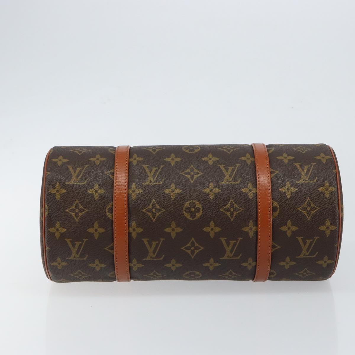 LOUIS VUITTON Monogram Papillon 30 Hand Bag M51385 LV Auth 147221