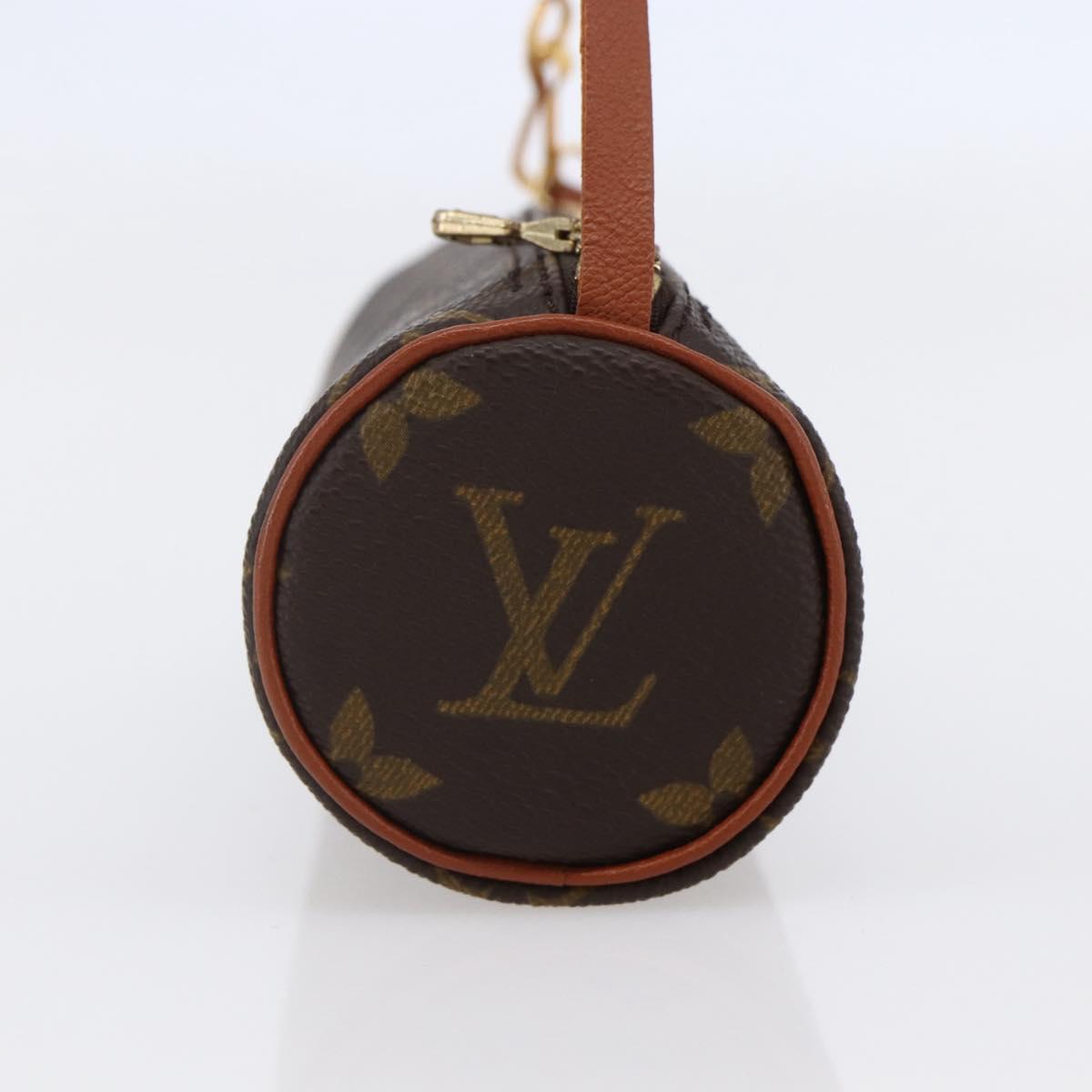 LOUIS VUITTON Monogram Papillon Pouch LV Auth 147222